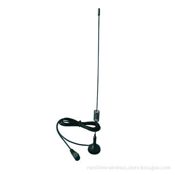 High-gain DVB-T Magnetic Base/Car Whip/DMB CMMB Spring Antenna with Strong Anti-interference